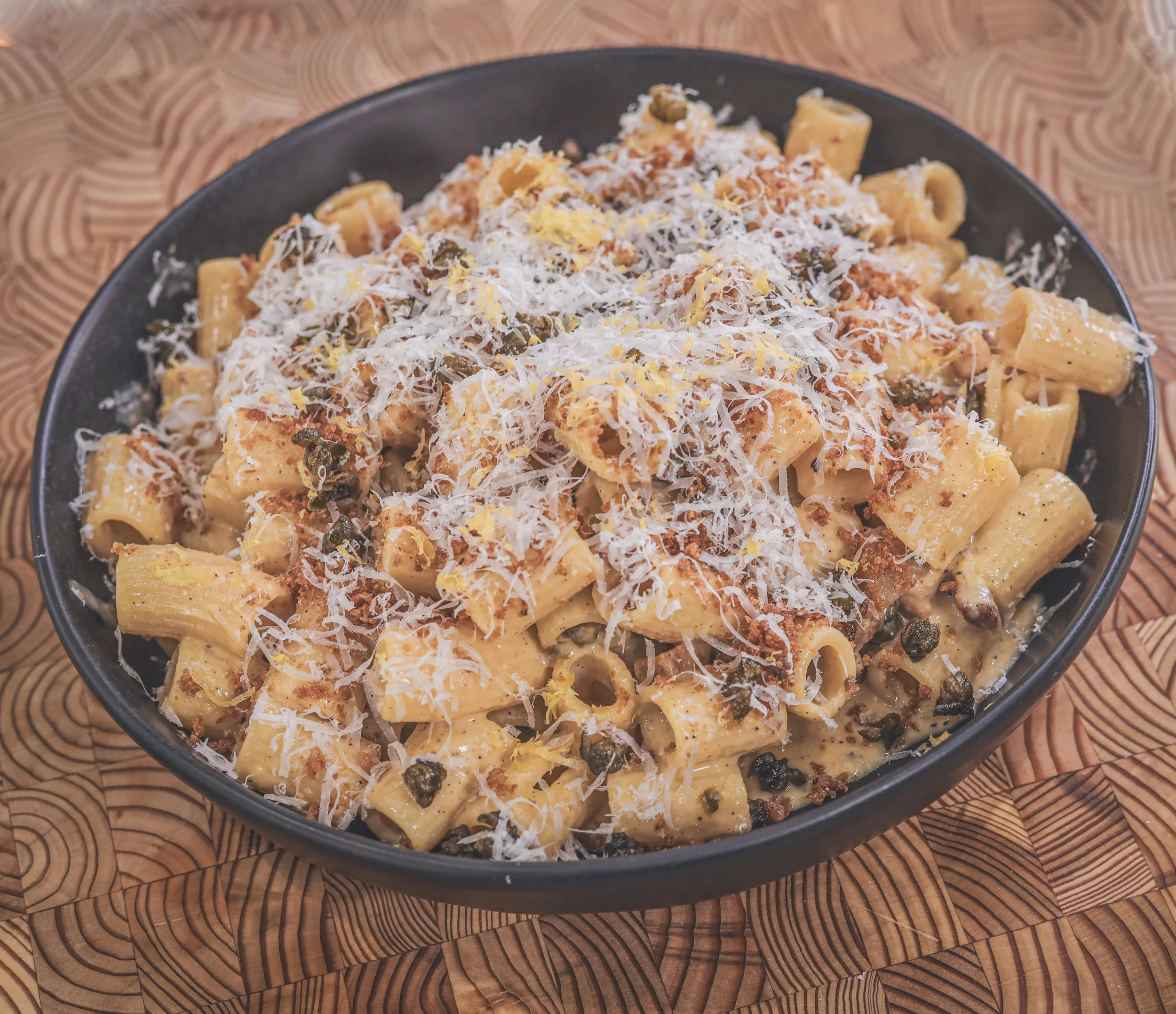 Caesar Carbonara Pasta