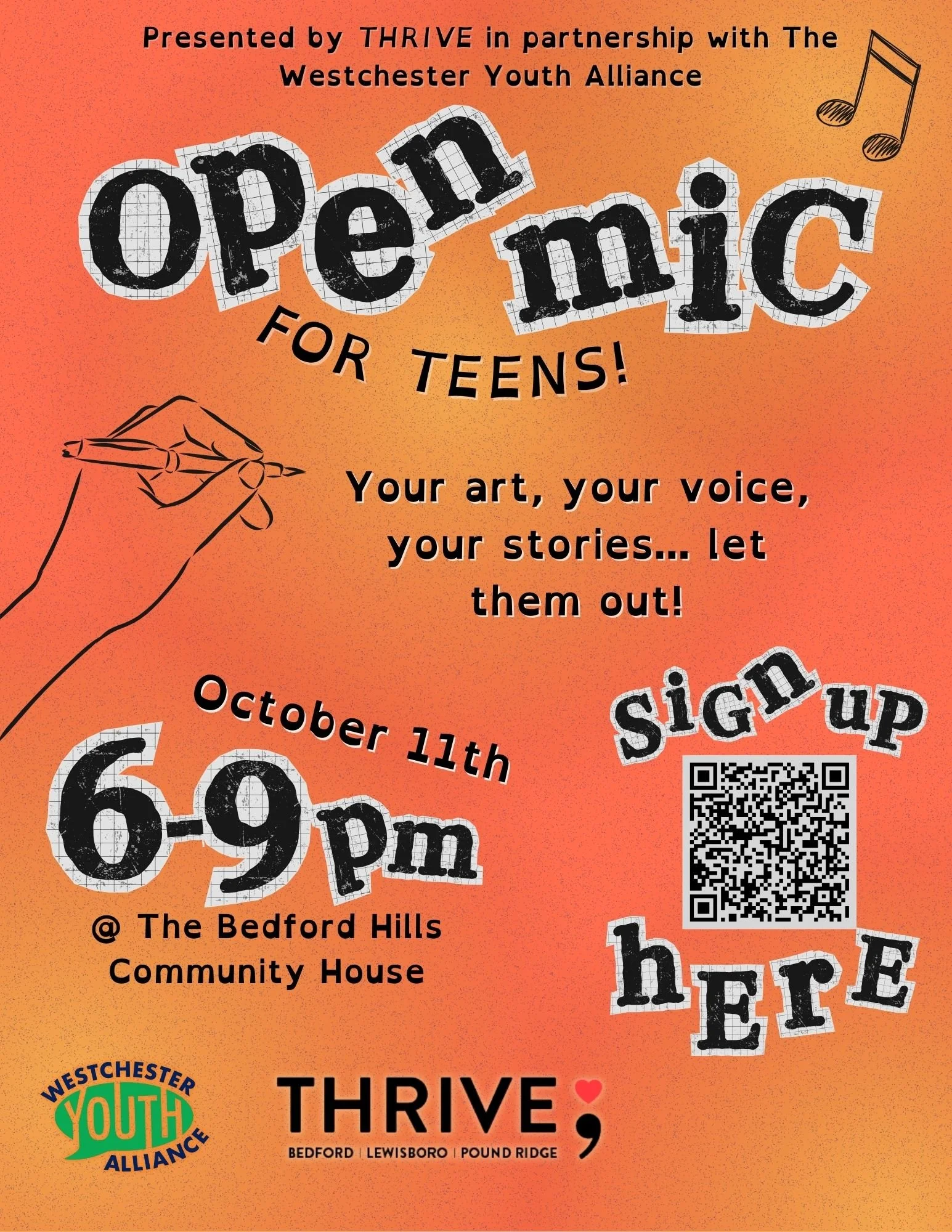 Open Mic Night with THRIVE