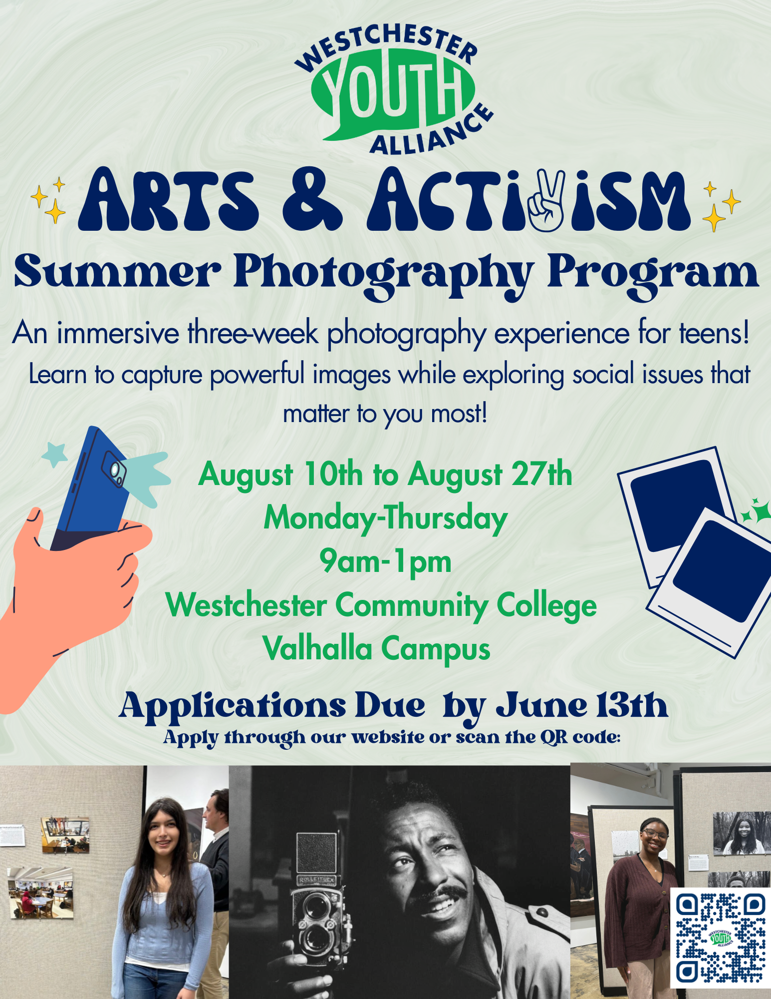 Arts and Activism Summer Photography Program