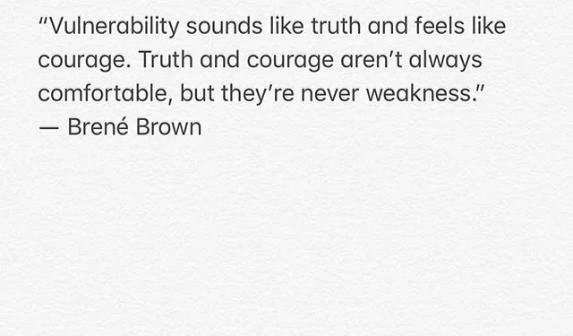 Just because it can feel uncomfortable and cause others to feel uncomfortable does not mean it&rsquo;s a weakness. To be vulnerable is to set aside your armor and stand courageously in truth. Living a life where you keep people at arms length, hide o