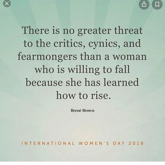 @brenebrown and @rebbuxton changed my life years ago when I was rumbling with being strong and also vulnerable. I thought being strong meant being armored and that if I let people know my authentic self I was being weak. The first time I read a @bren