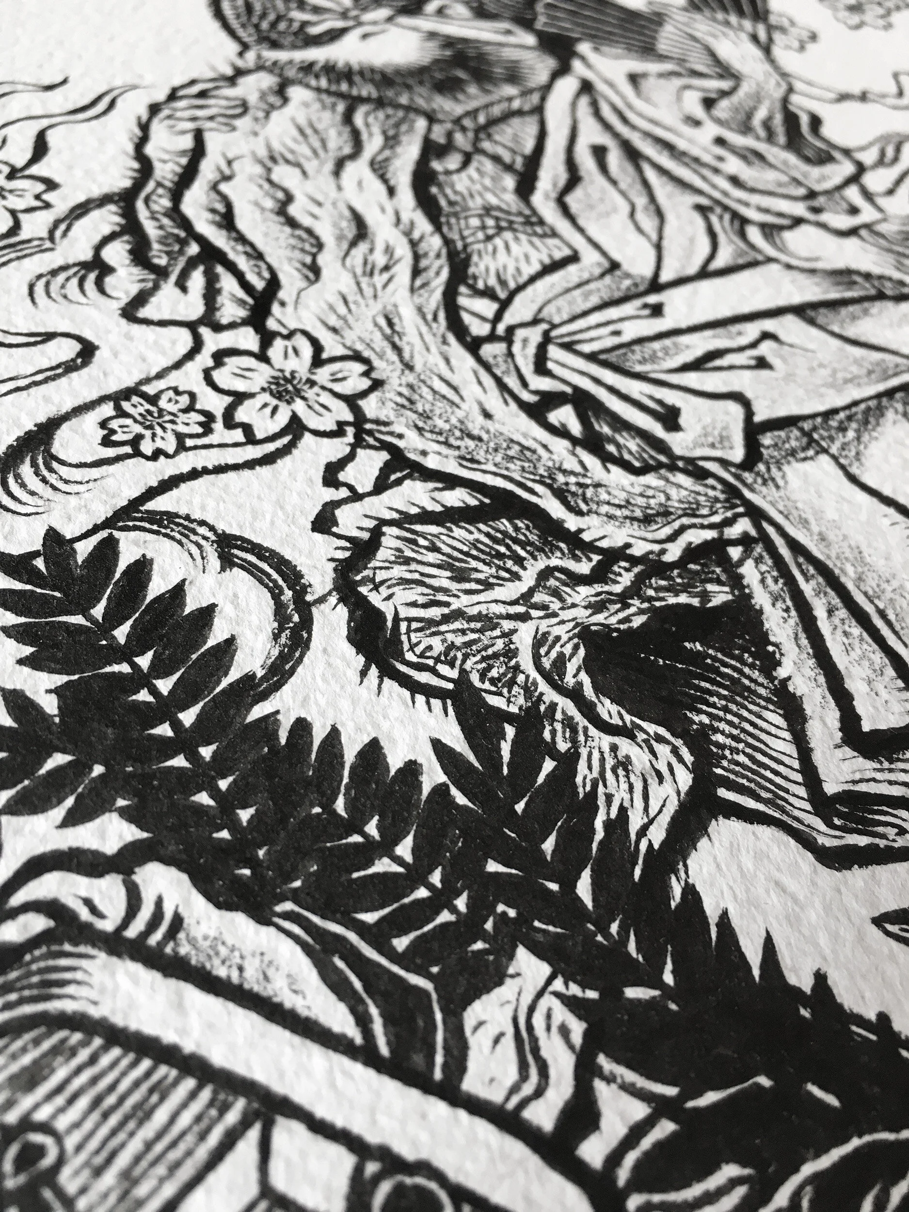 TANUKI BIG BALLS (original artwork) — Jilipollo