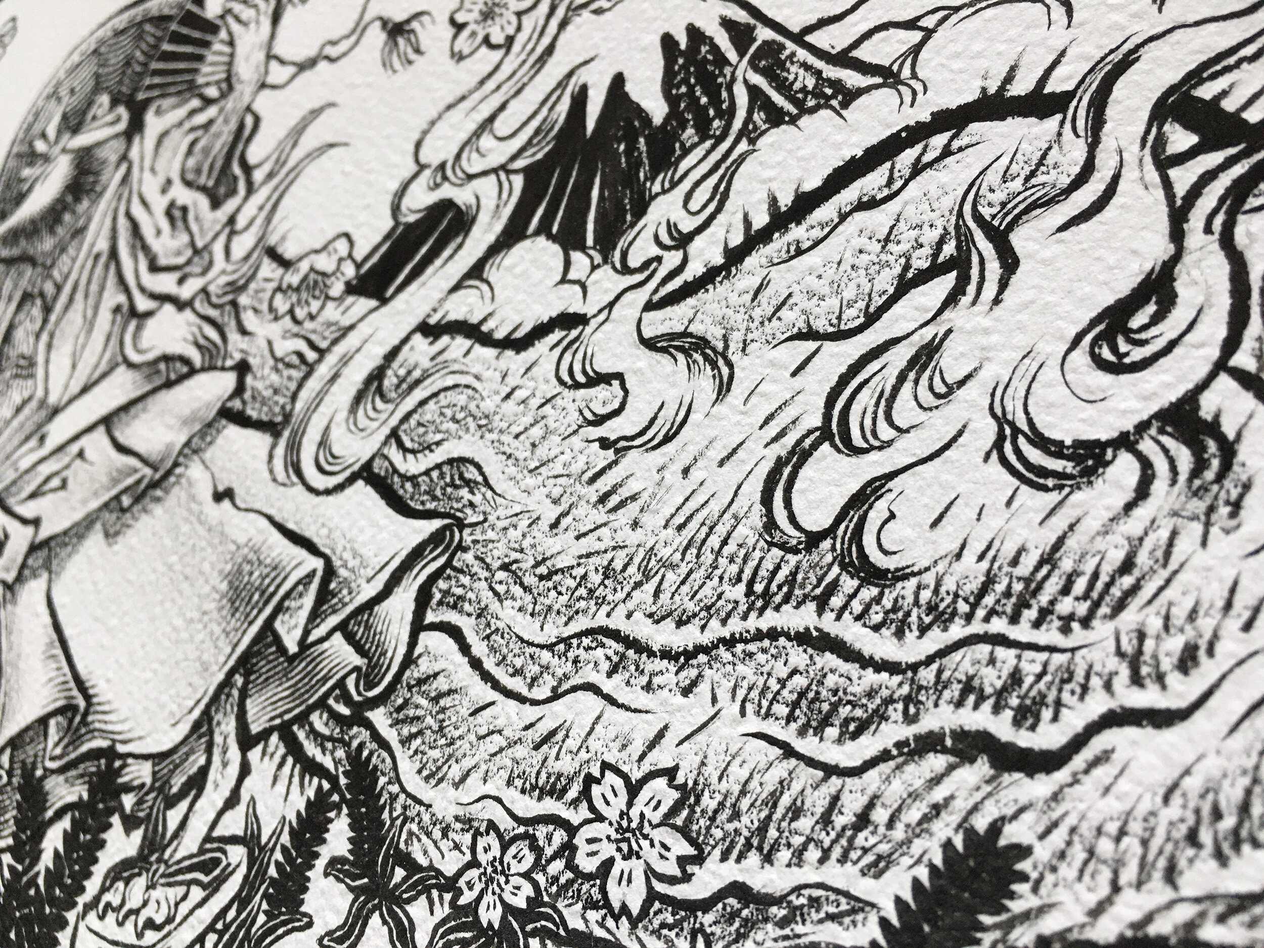 TANUKI BIG BALLS (original artwork) — Jilipollo