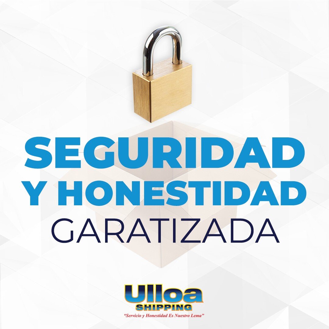 La seguridad de su carga siempre es nuestra principal preocupaci&oacute;n &iexcl;Es por ello que nos esforzamos por brindar seguridad!

Conocenos www.ulloashipping.com/
Cont&aacute;ctenos al 978 - 687 - 6578 
M&aacute;s informaci&oacute;n: ulloashipp
