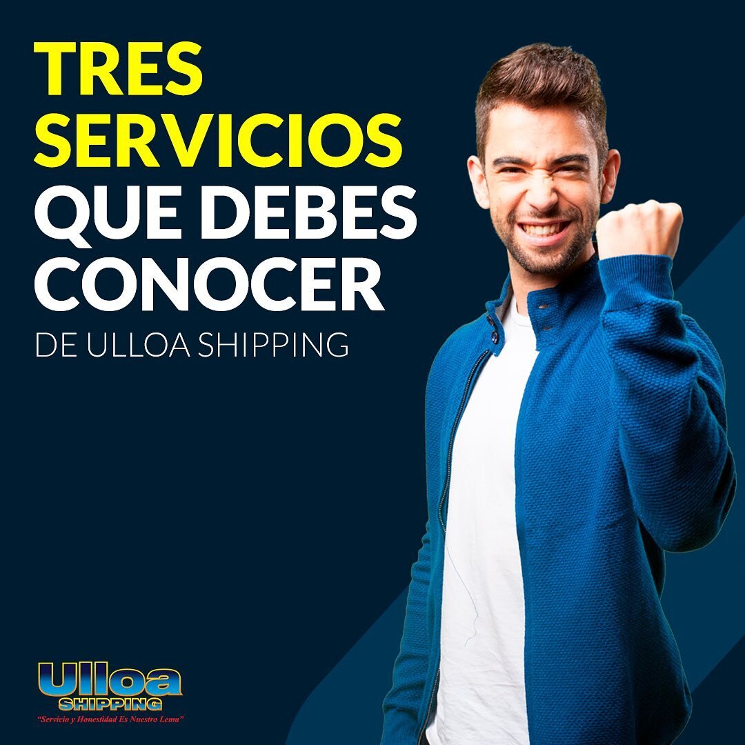 Cuentas con excelentes beneficios al enviar con #UlloaShipping hacia #RepublicaDominicana

&iexcl;Nos esforzamos por mejorar nuestro servicio!

Es por ello que facilitamos todos los procesos para que no debas preocuparte. Env&iacute;as tus compras, p
