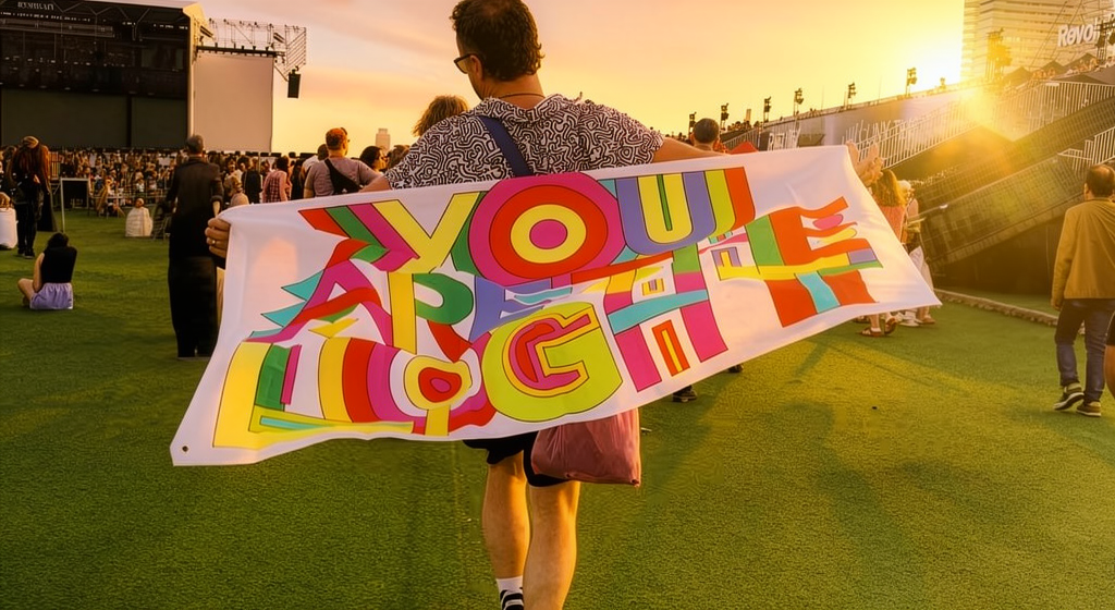 You Are The Light – Artist Flags & Prints