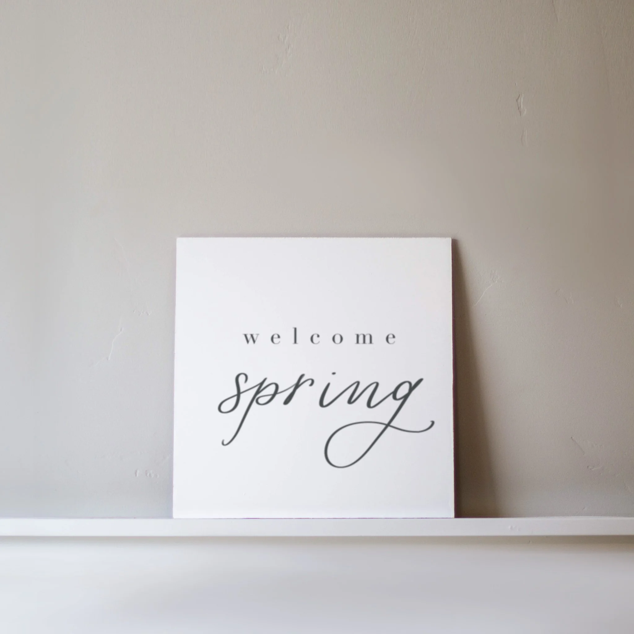 Welcome Spring