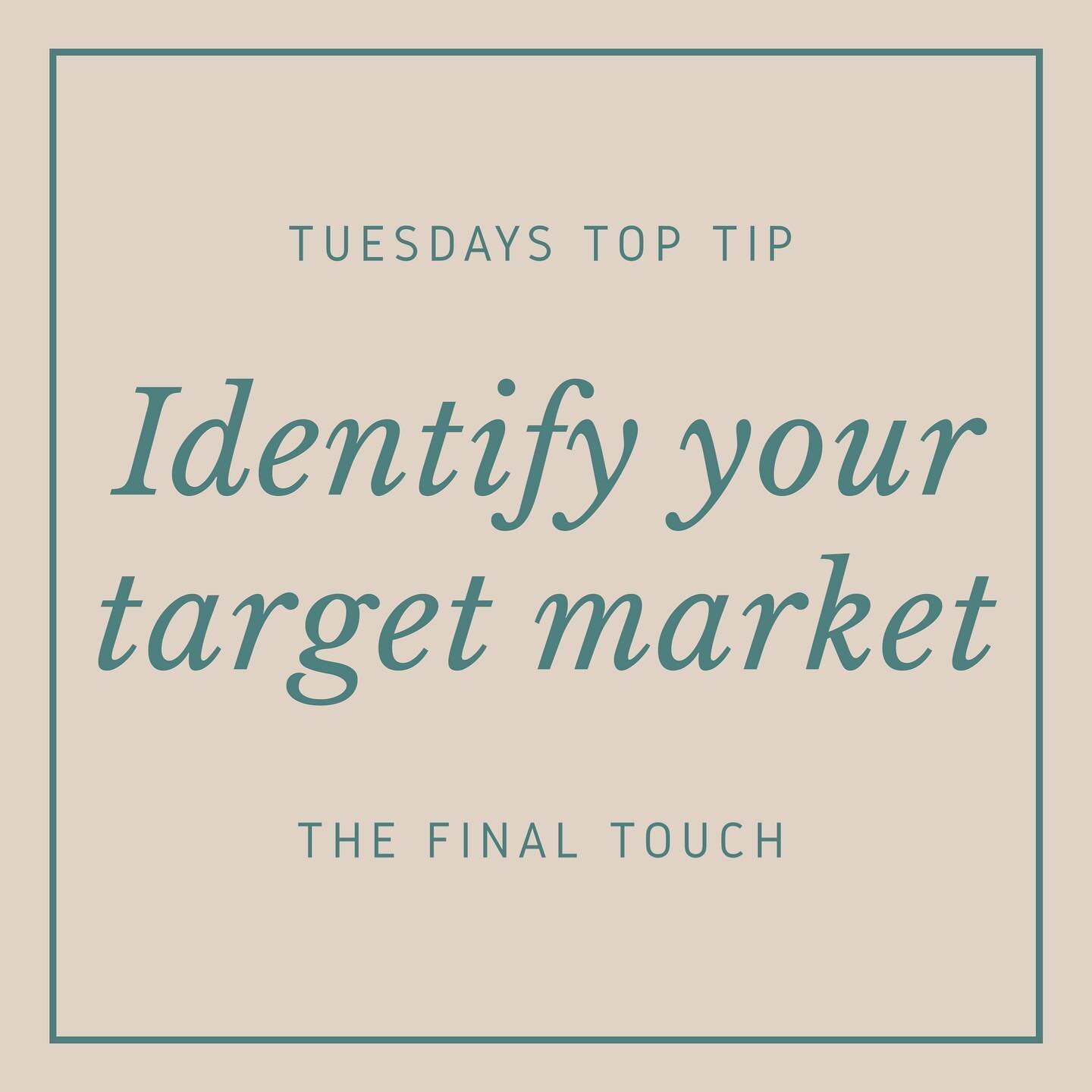 Tuesday&rsquo;s Tip-
IDENTIFY YOUR TARGET MARKET

First time buyers will want value for money so perhaps hold back on that jacuzzi bath.

Families might look for a separate office, rather than total open-plan living.

People buying a holiday home wil