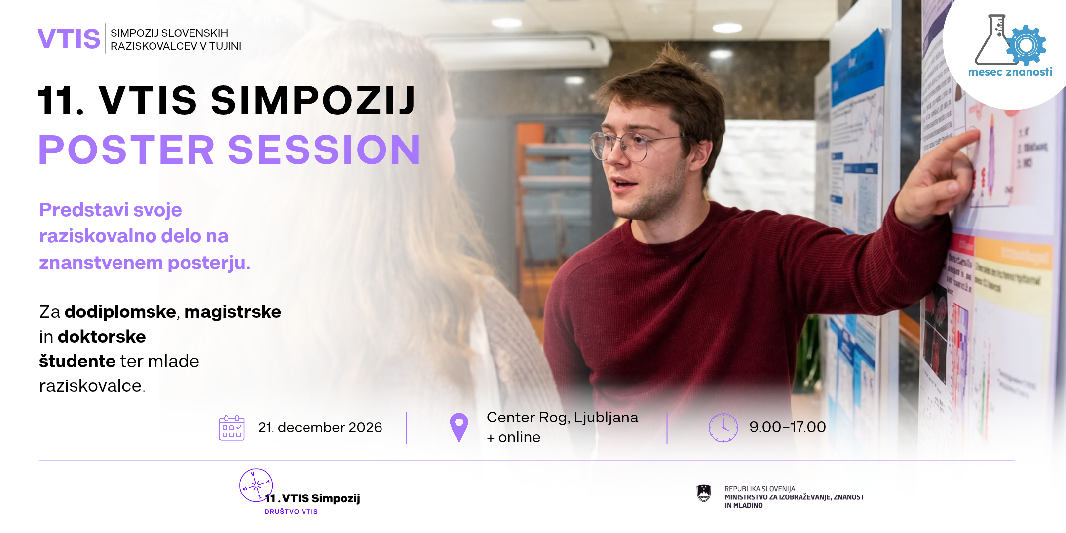 Poster session na 11. Simpoziju slovenskih raziskovalcev v tujini