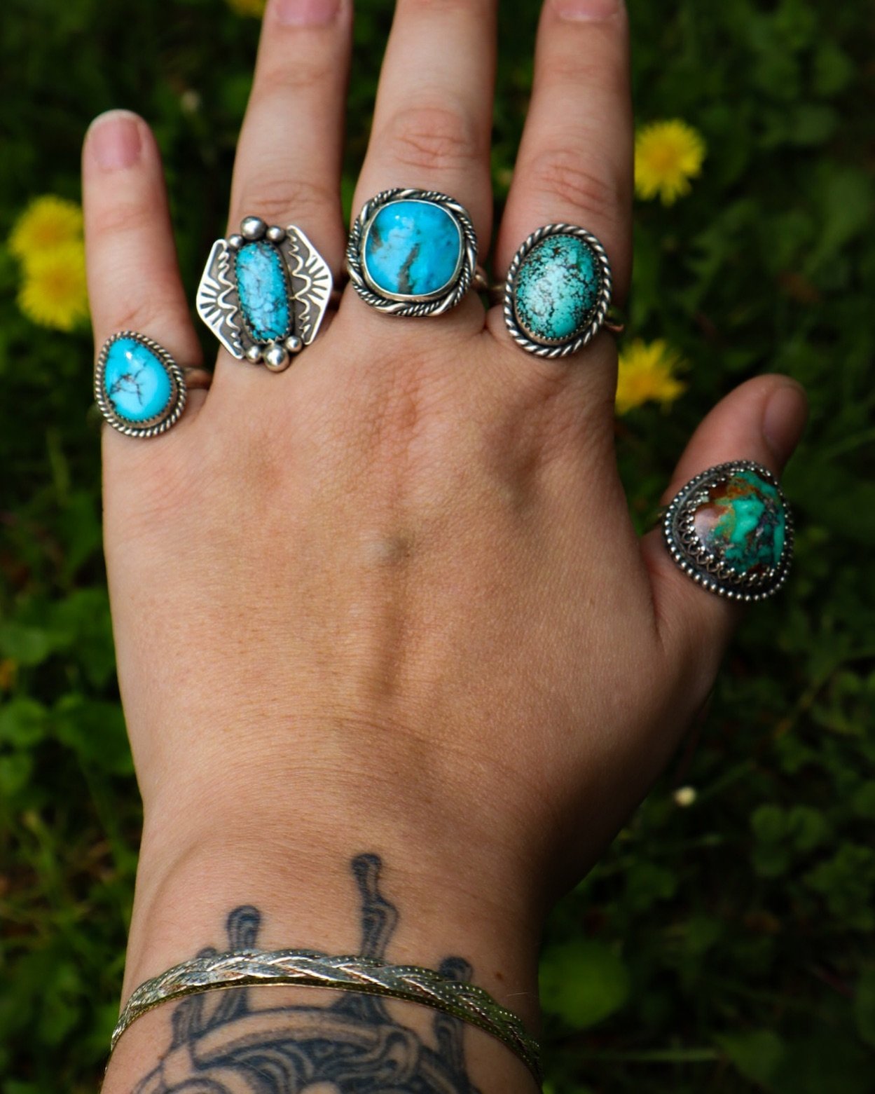 Looking for the perfect turquoise ring for your jewelry collection this summer? LOOK NO FURTHER - I will have all of these rings with me at the @yallmartsc Spring Shindig TOMORROW at @artbarsc from 1-5! These are also available on the website for fol