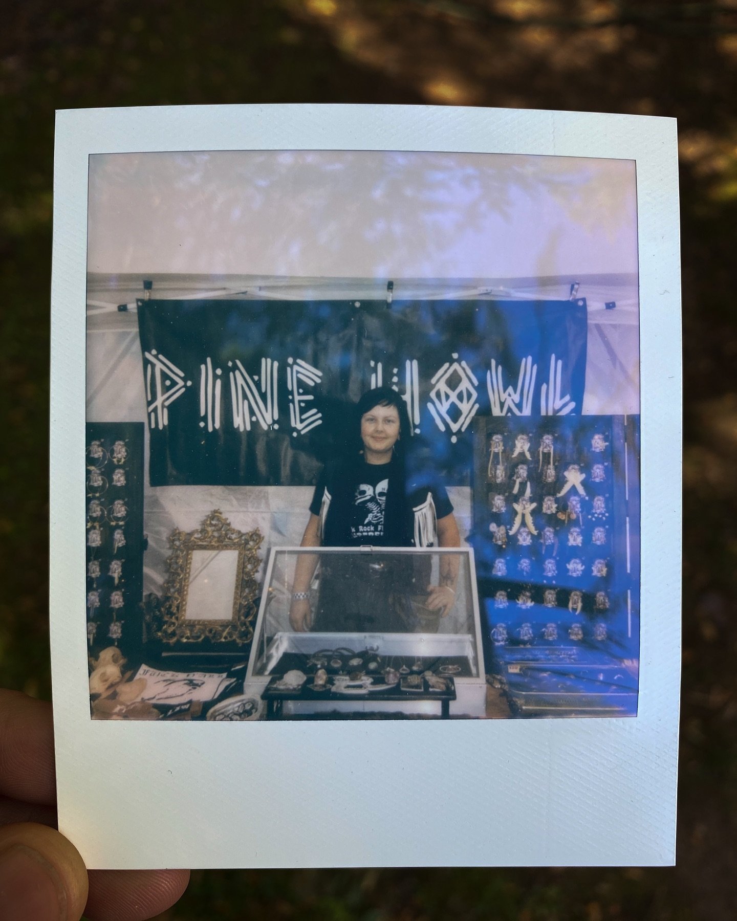 Murfreesboro PRFM 4-20-2024

A huge thanks to @punkrockfleamarket_knoxville_ for throwing another badass punk rock flea market and to the sweetie who took this Polaroid of me at my booth! 😘
.
I JUST CONFIRMED that I will be going to @yallmartsc for 