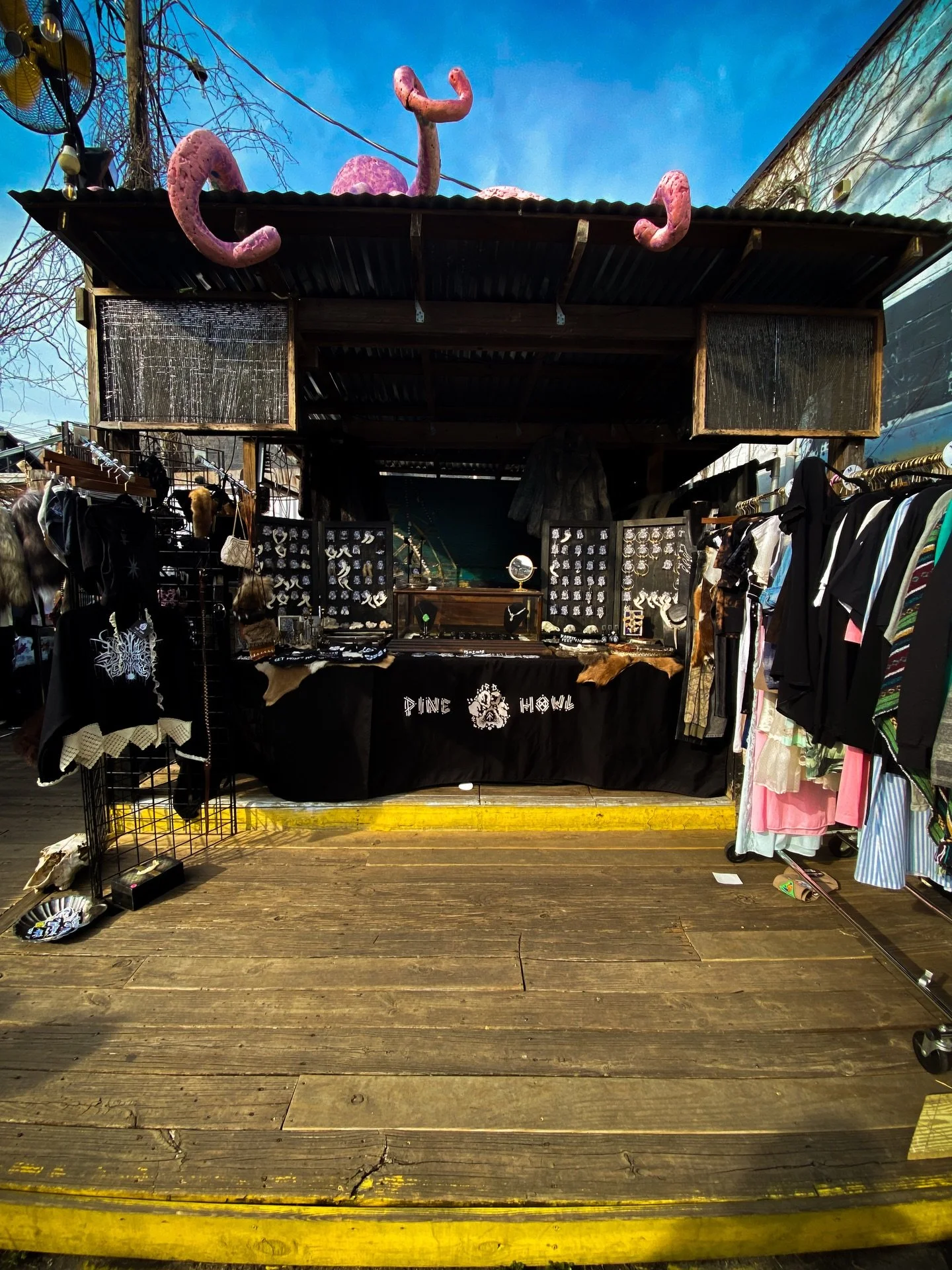 What a great weekend! It felt so good to be back at the @se_punk_flea_market - thank you for all the love and support. Here&rsquo;s a look at my set up in Charlotte, it was awesome and y&rsquo;all wiped me out. I&rsquo;ll be in Augusta this weekend w