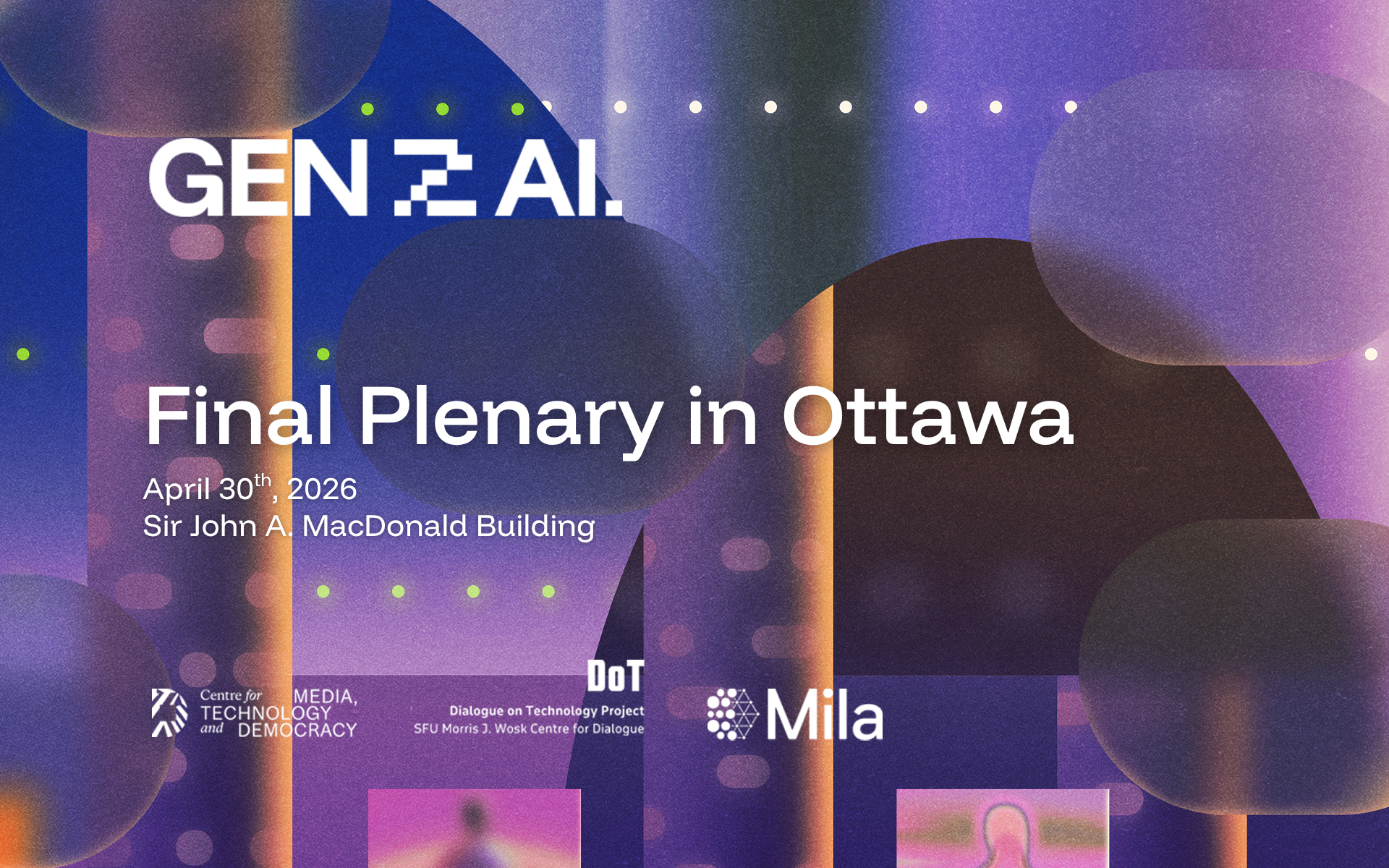 Gen(Z)AI: Ottawa Plenary