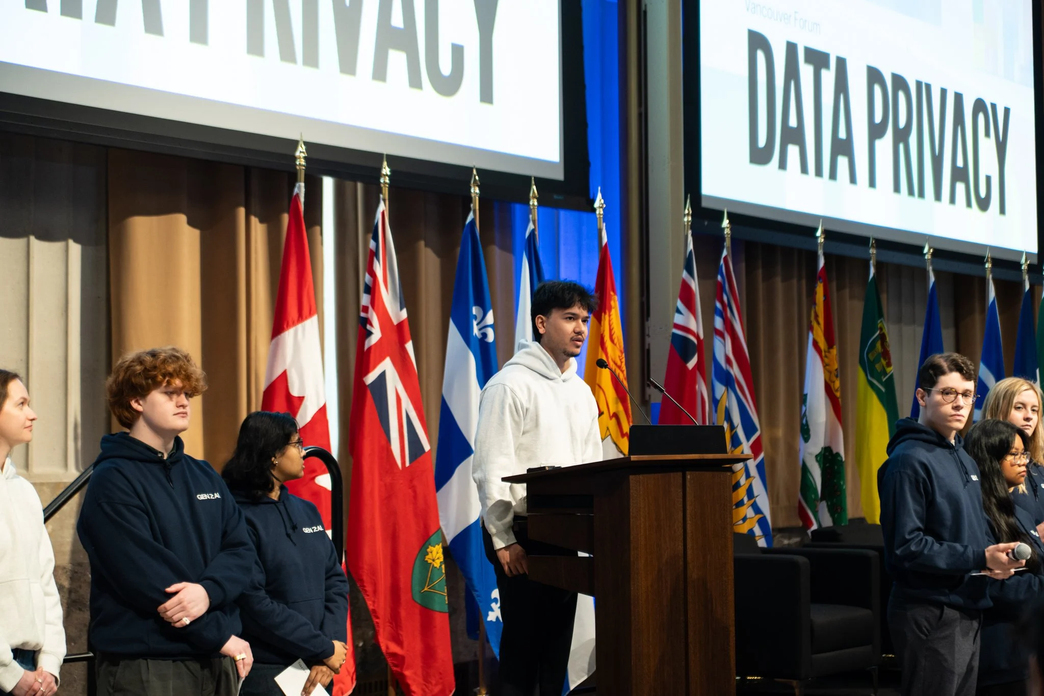 Julian Lam, lead fellow, Vancouver forum on AI and data privacy