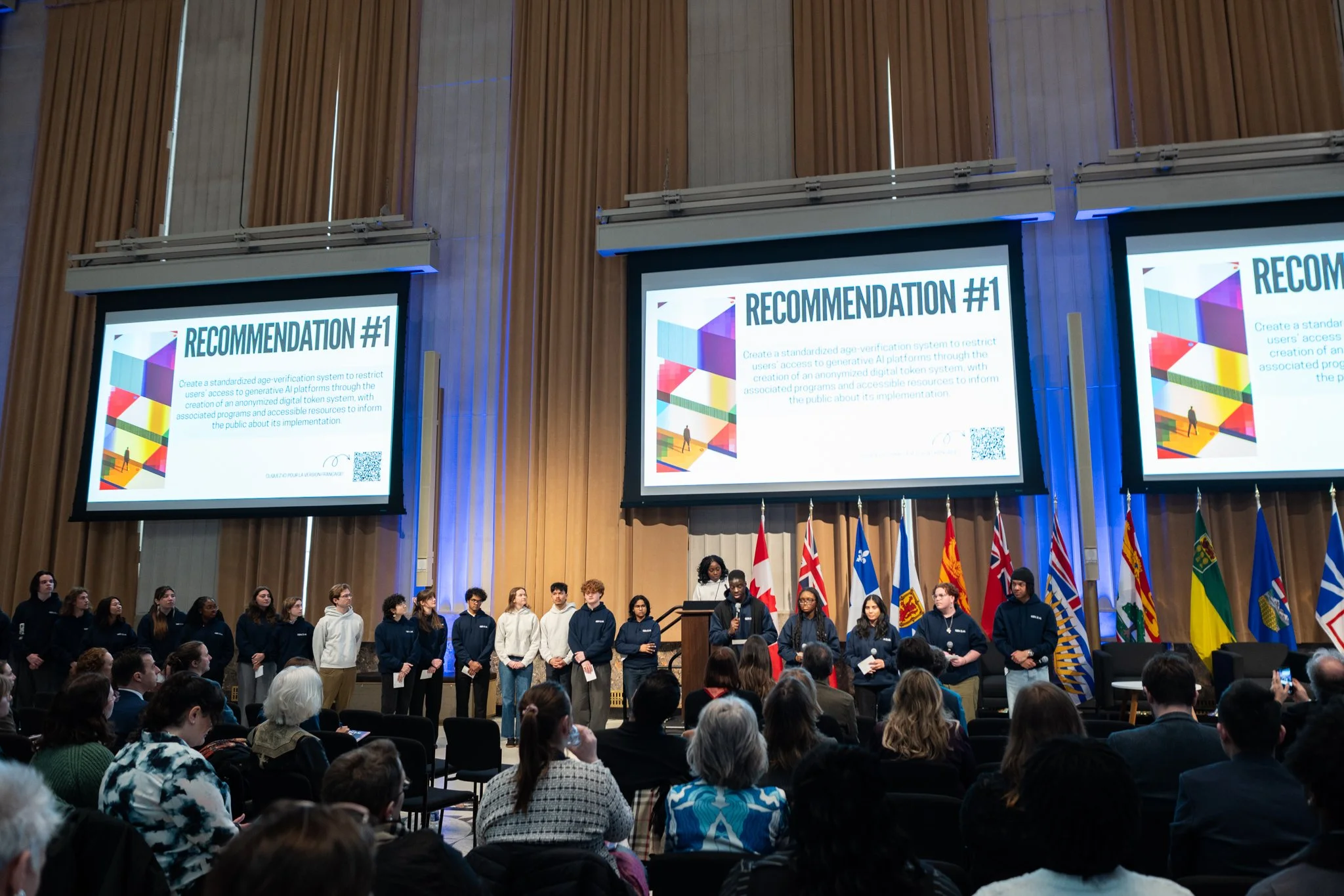 Halifax forum participants presenting their recommendations