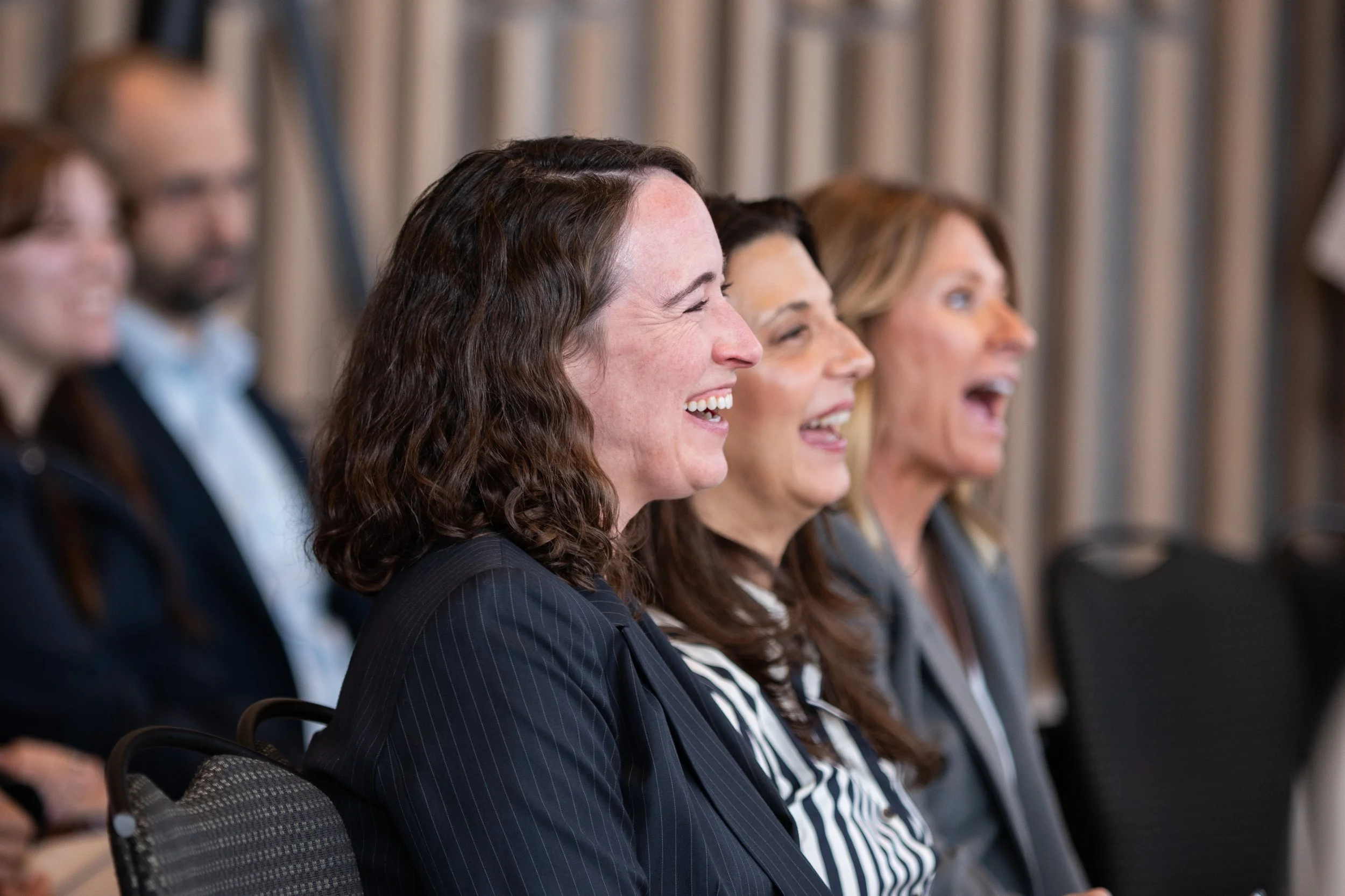 Members of the audience