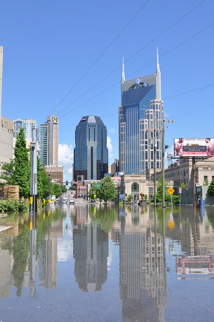 In 2010 Nashville TN flooded and many Nashvillian Businesses ignored Feng Shui