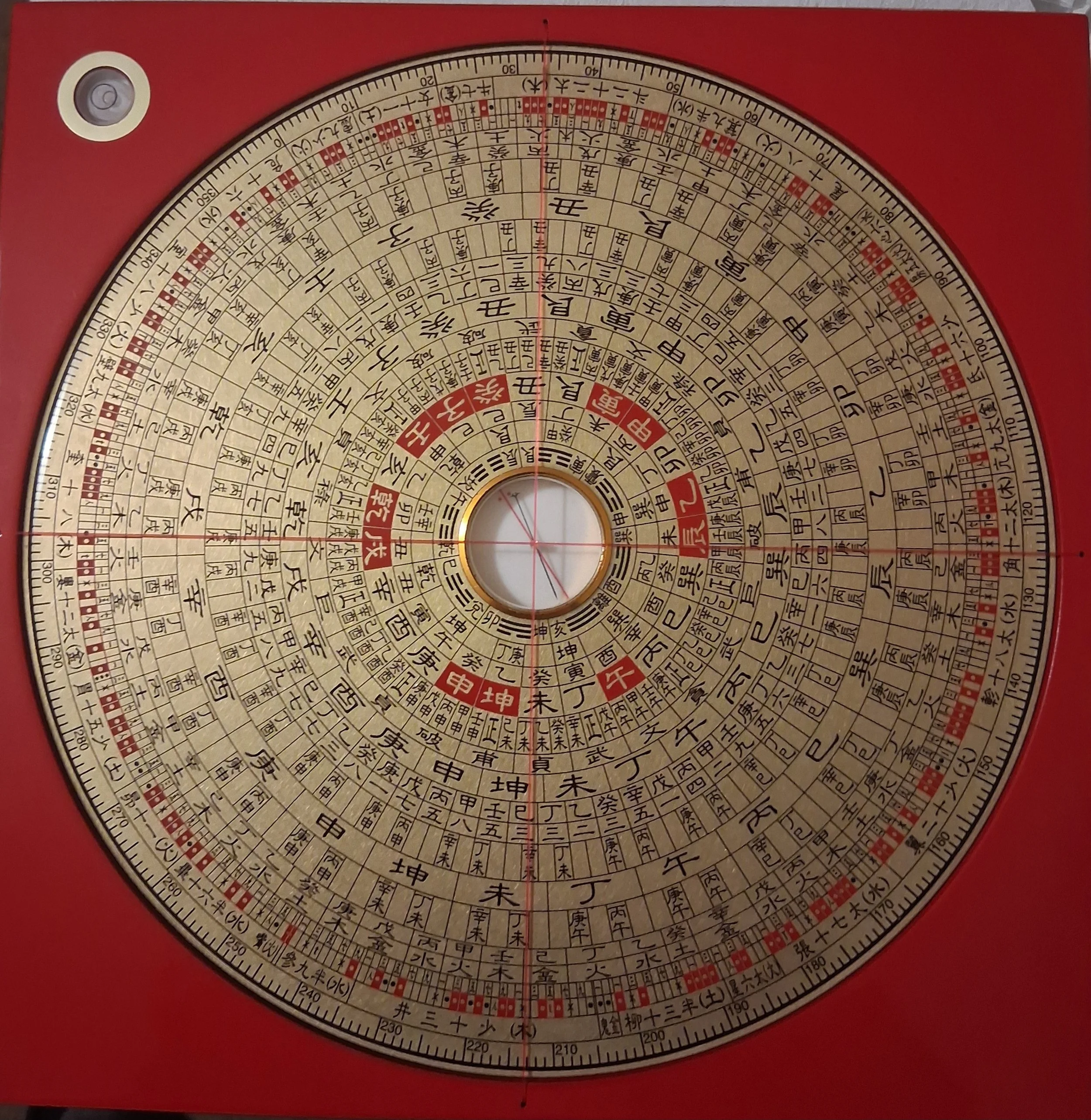 This is my favorite Feng Shui Compass. It is a Formosa Art San He Luo Pan