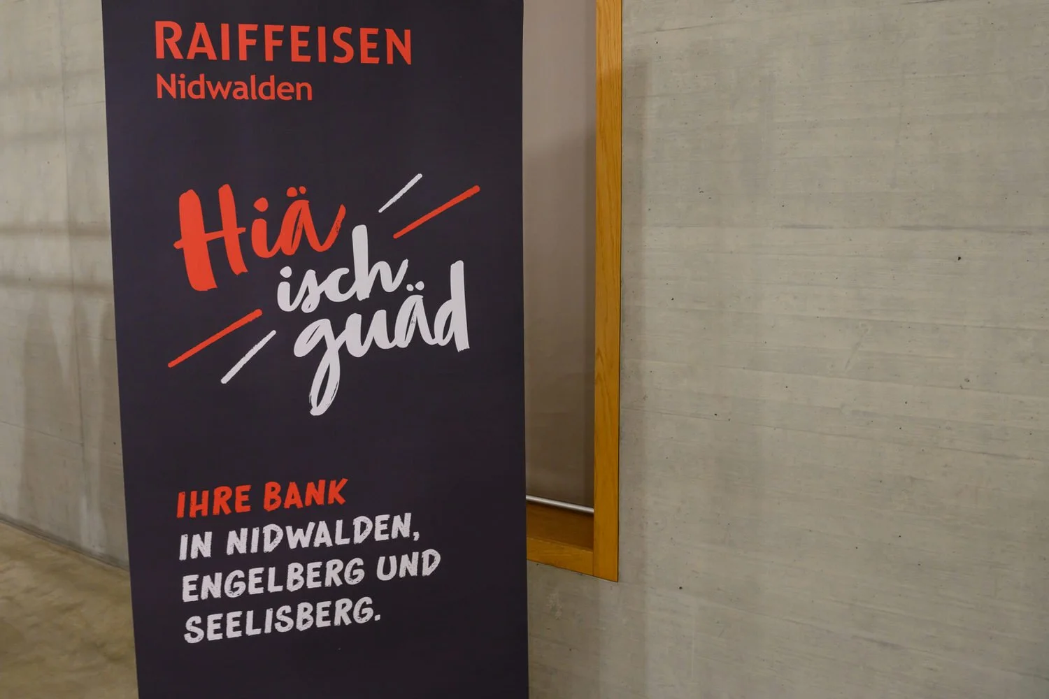 Mitgliederversammlung Raiffeisenbank, Stans