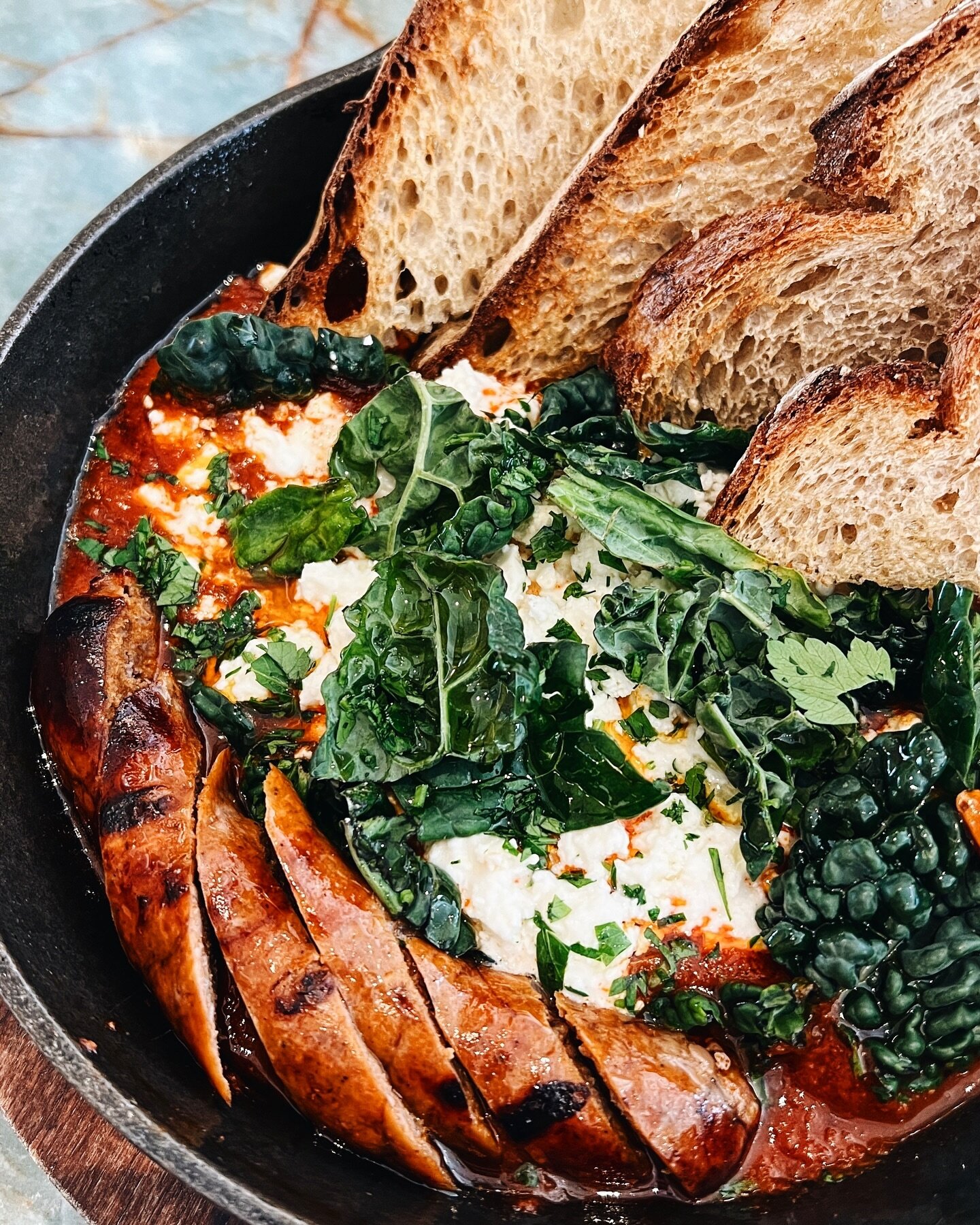 Shakshuka + Merguez Sausage Who is with me?