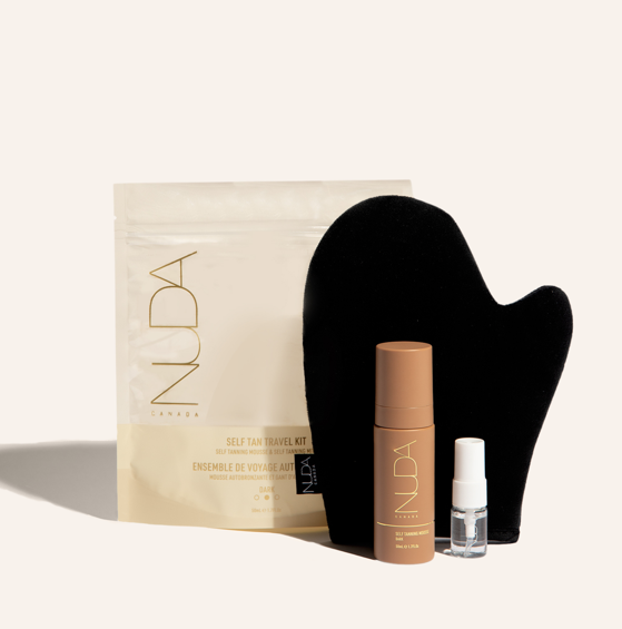 NUDA Self Tanning Travel Kit