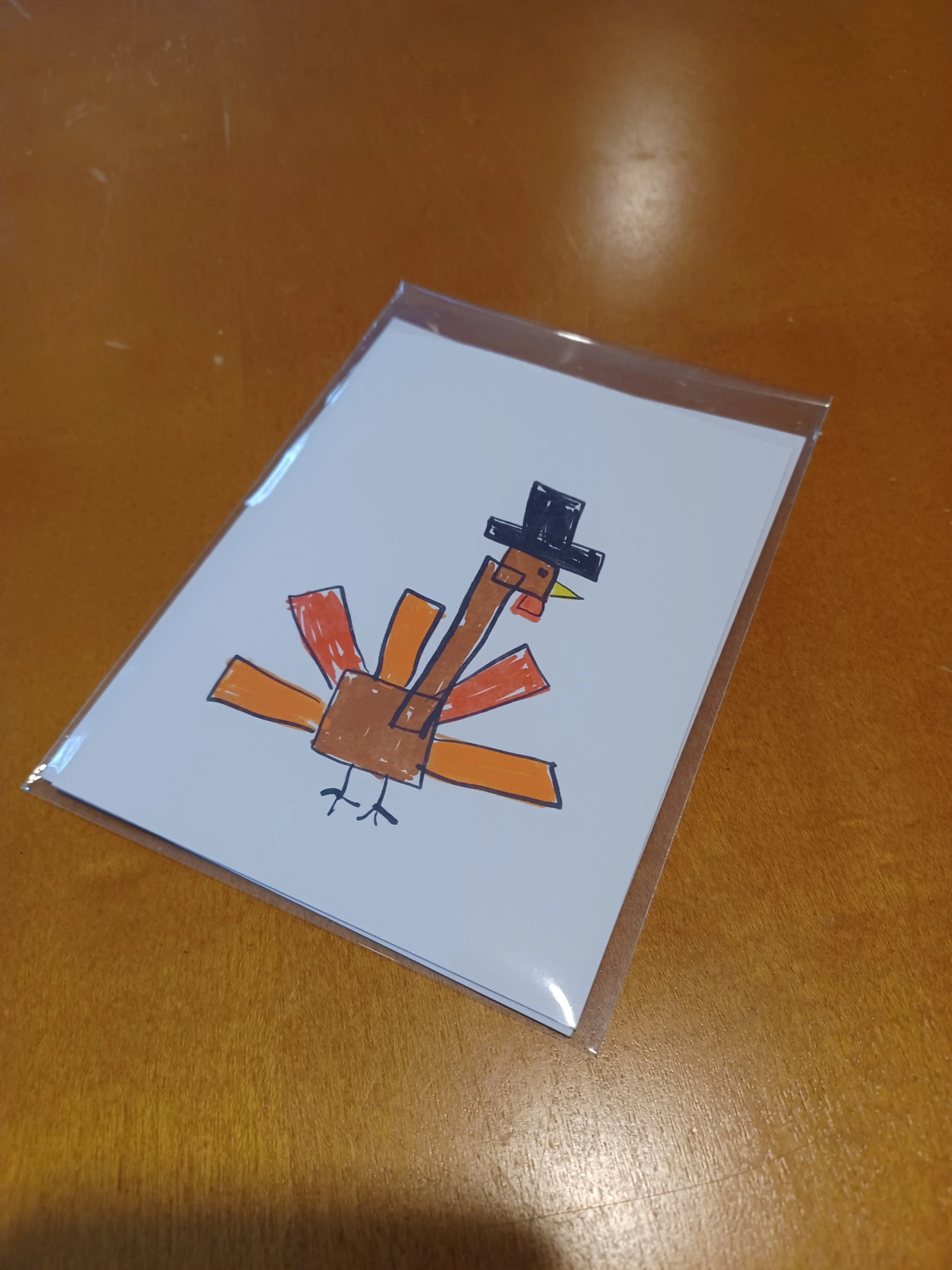 Minecraft Turkey: NOTECARD
