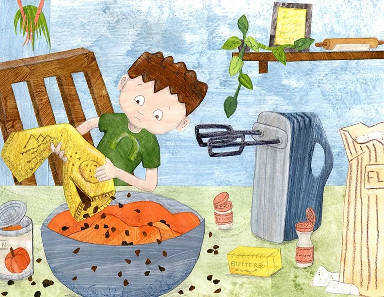 Pumpkin Chocolate Chip Cookies PRINT