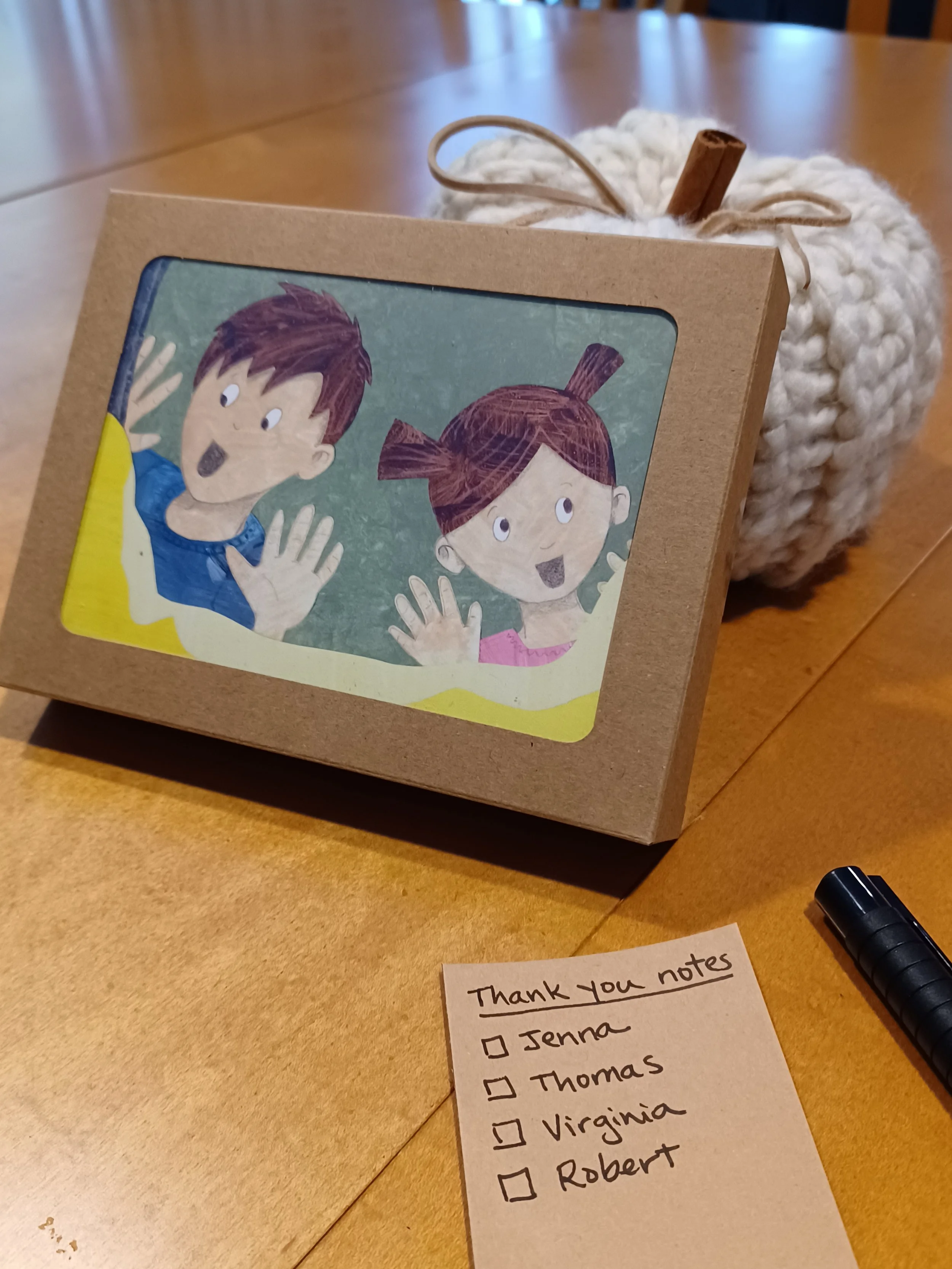 Kitchen Kids NOTECARD set