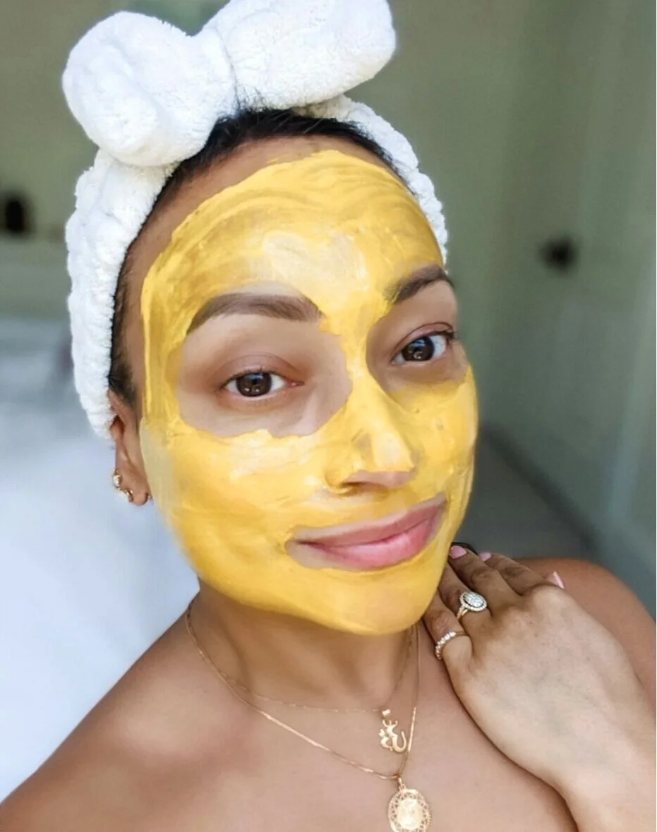 DIY Skin Brightening Turmeric Mask