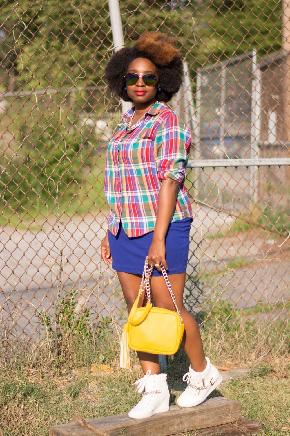 Plaid Shirt + Blue Skirt_3.jpg