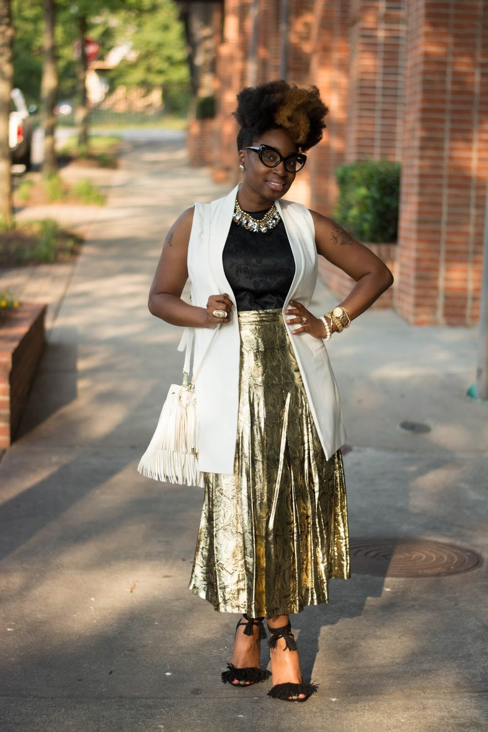 Cream Vest + Gold Metallic Skirt_2.jpg