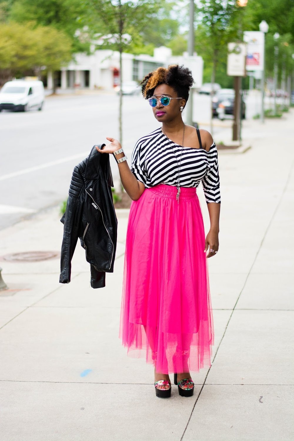 Stripes + Pink Tulle Skirt_3.jpg