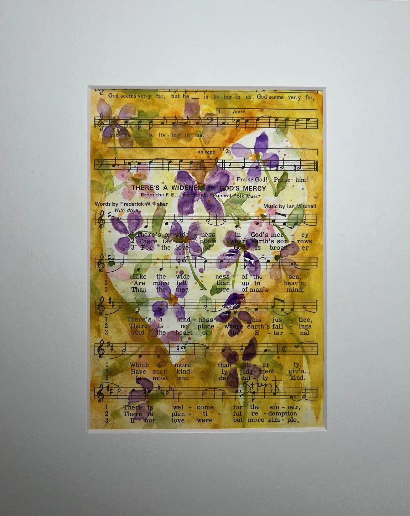 There's A Wideness In God's Mercy