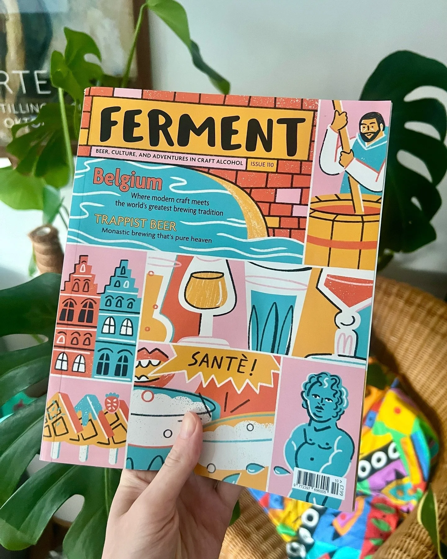 Last Friday our postie delivered a very exciting parcel with @fermentmagazine! It&rsquo;s been so amazing to finally see the magazine and my cover in person. I&rsquo;ve been pretty busy and it&rsquo;s been really grey outside so I couldn&rsquo;t a de