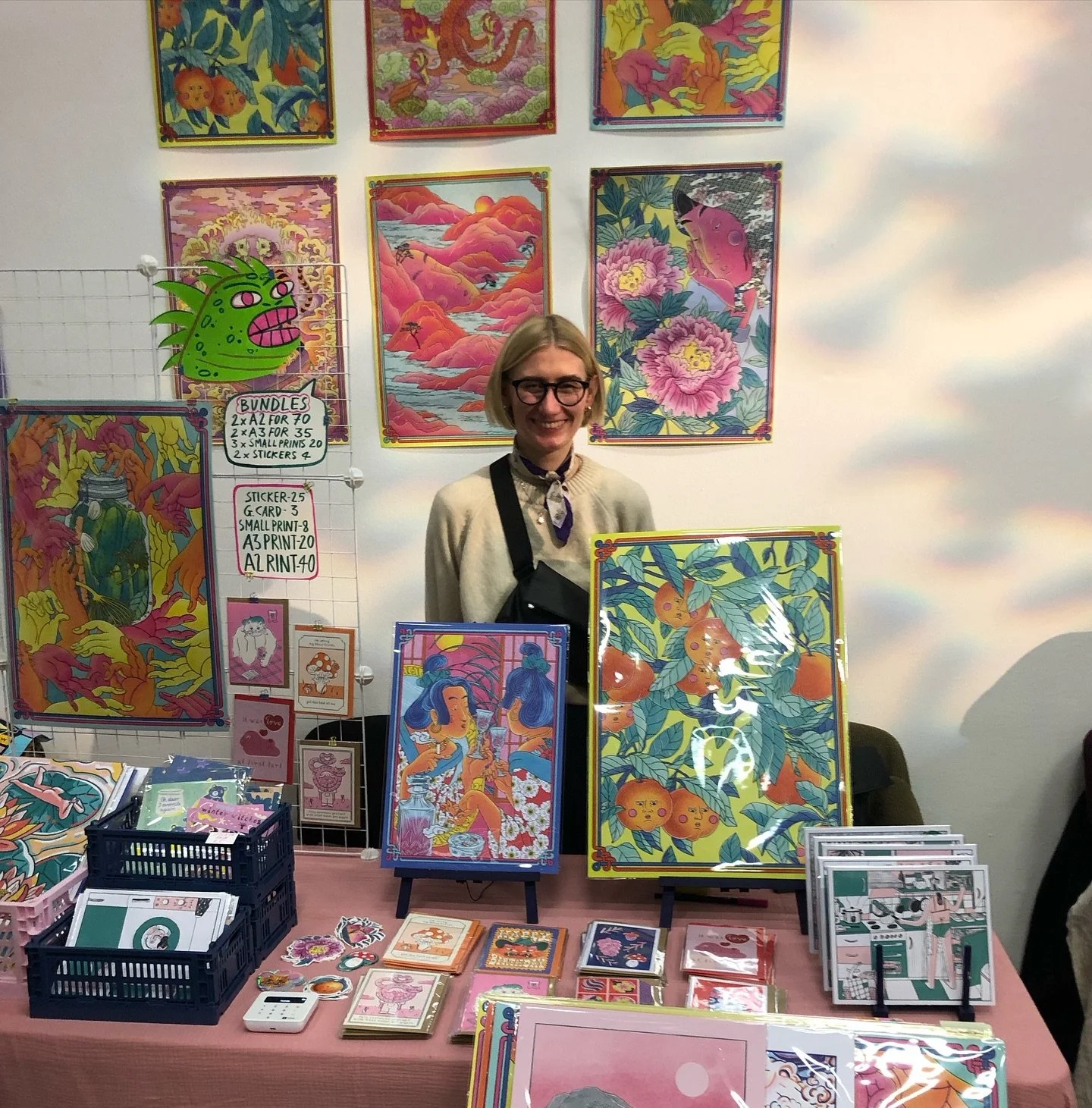 Thank you for having me Newcastle and @endlesslovecreative! Had such a lovely day and thank you for all the great chats. Thank you to everyone who stopped by my stall, said hi or bought something. That&rsquo;s awesome that you choose to shop small du