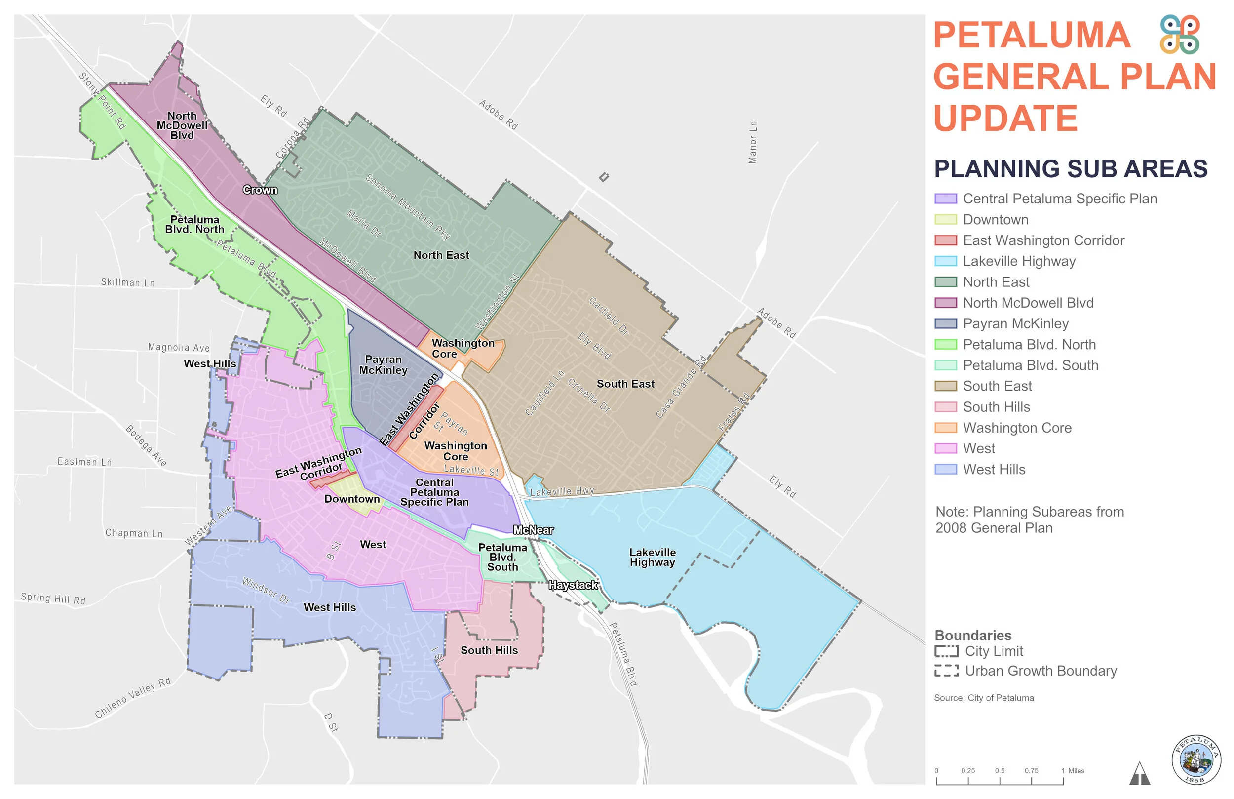 Maps — Petaluma General Plan Update