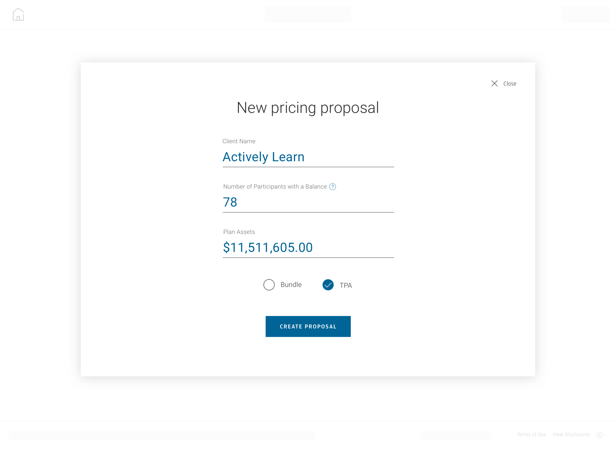 01 - 04 Create Pricing Proposal Info entered.png