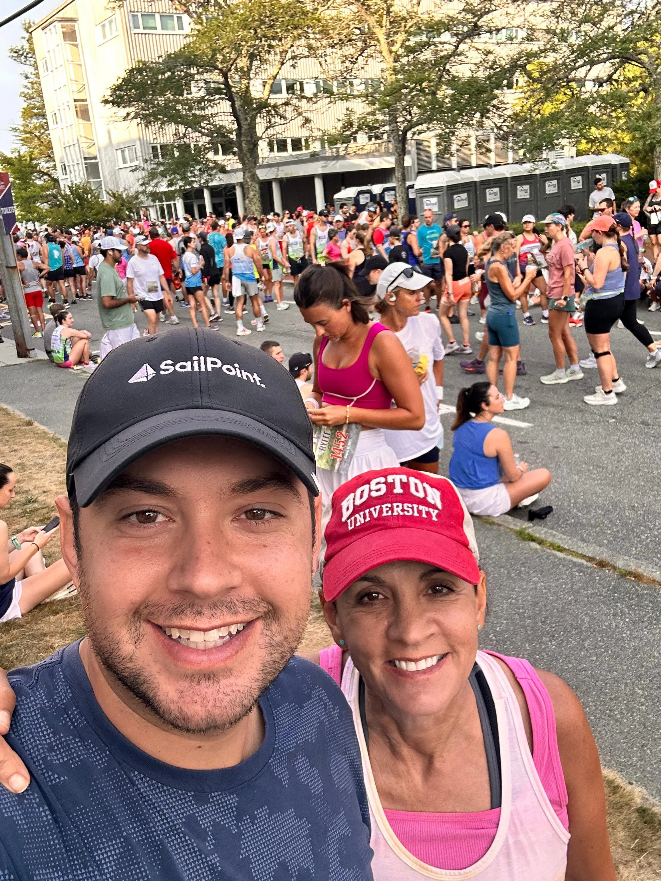 Maranyundo Crosses the Finish Line at the 2025 Falmouth Road Race