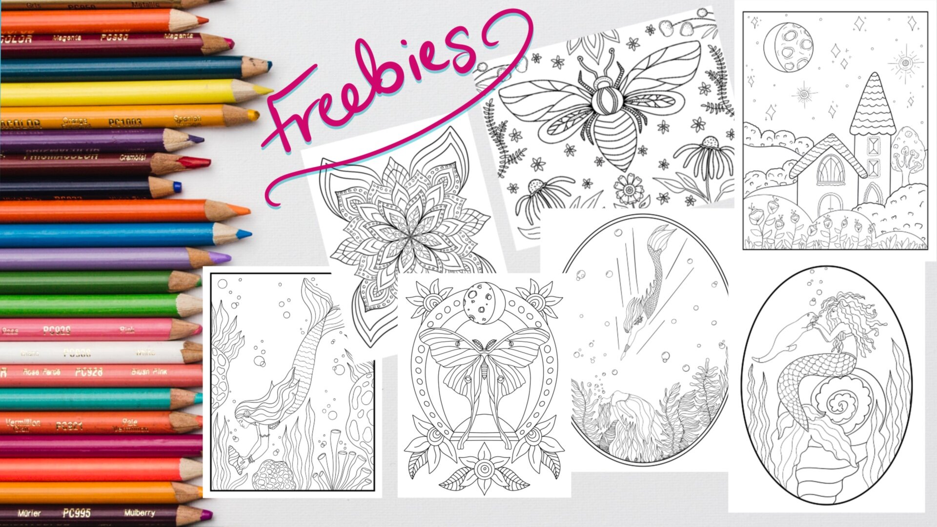 Procreate Coloring Pages And How to Color Digitally On Your iPad ...