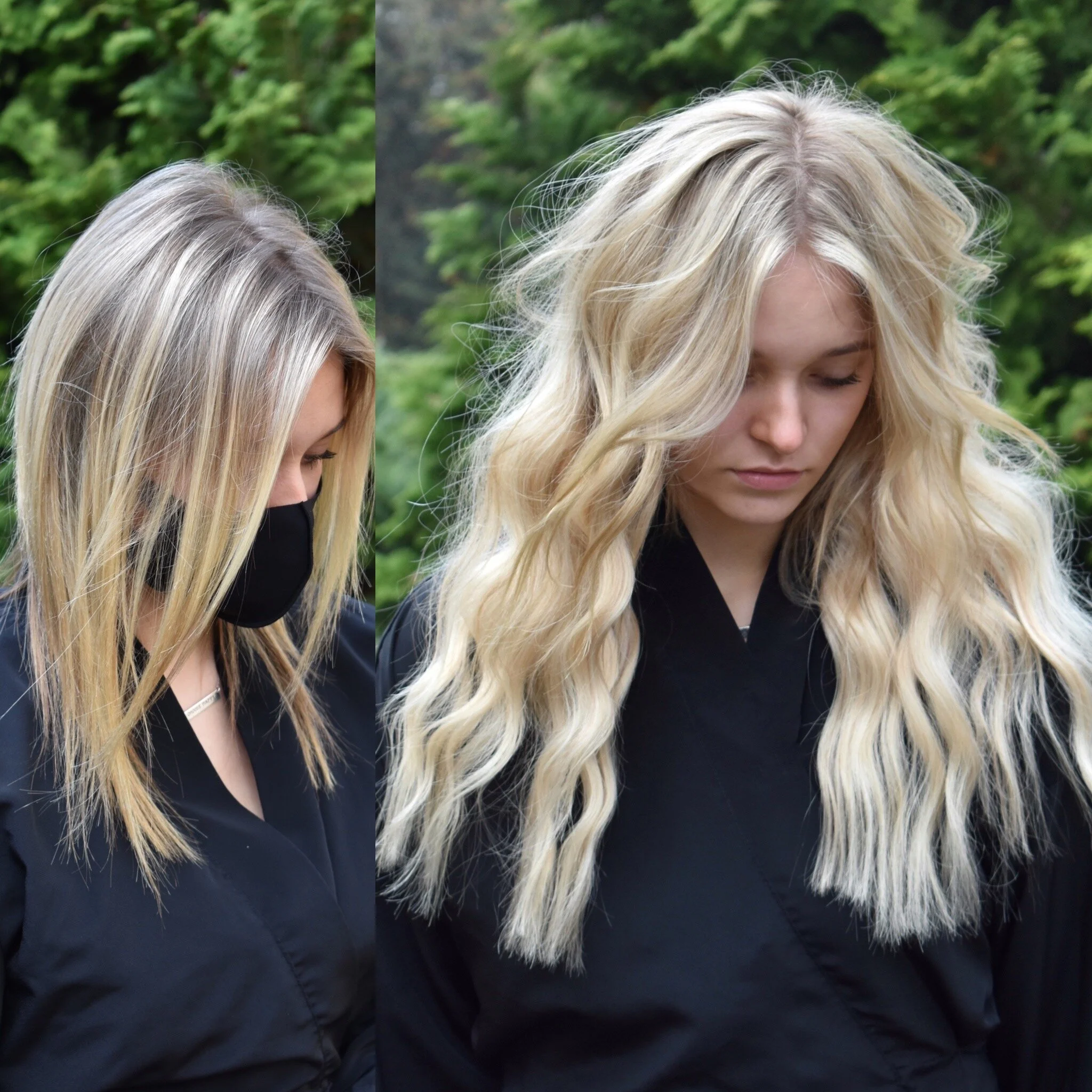 hand tied hair extensions cost