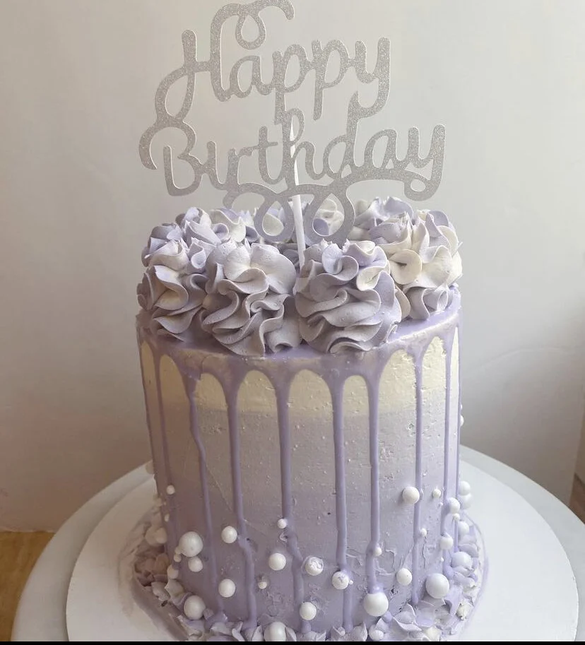 Pearls birthday cake