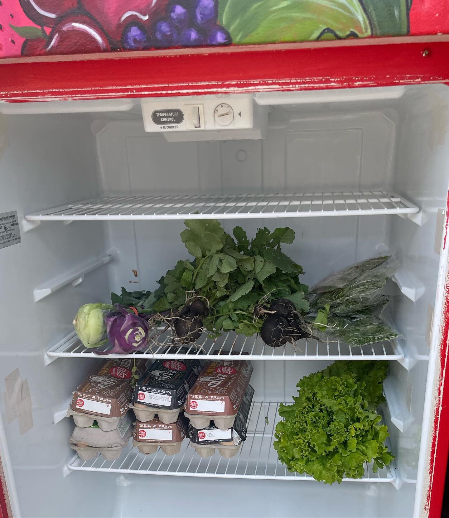 Every Sunday that we go to @amquistationfarmersmarket , we go to @nashvillecommunityfridge to drop off fresh eggs, veggies, herbs, and homemade offerings

If you&rsquo;re a farmer or producer that has extra offerings after market, we are happy to tak