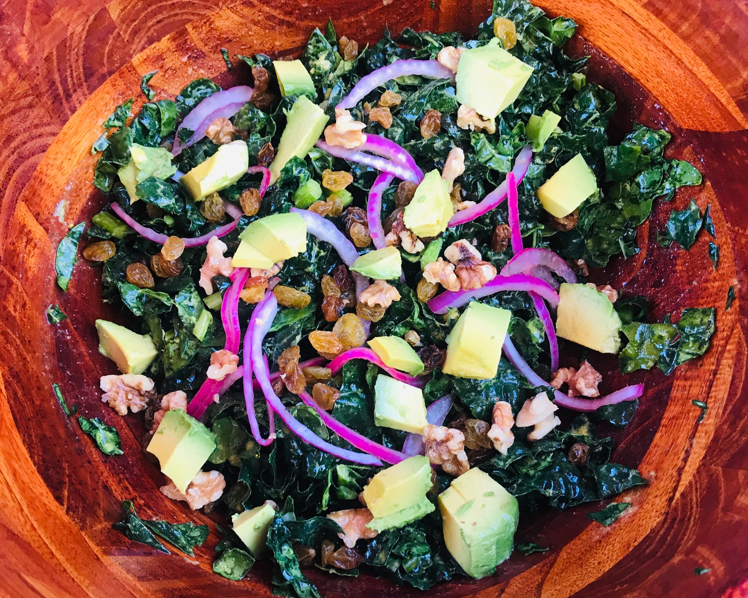 Curry Kale Salad