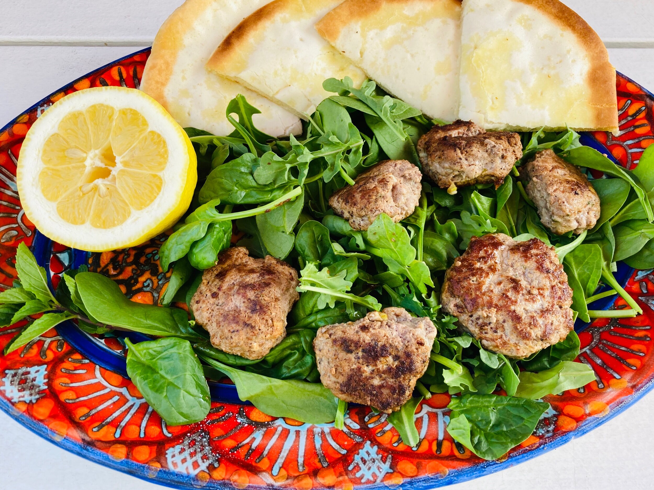 Mediterranean Lamb Patties