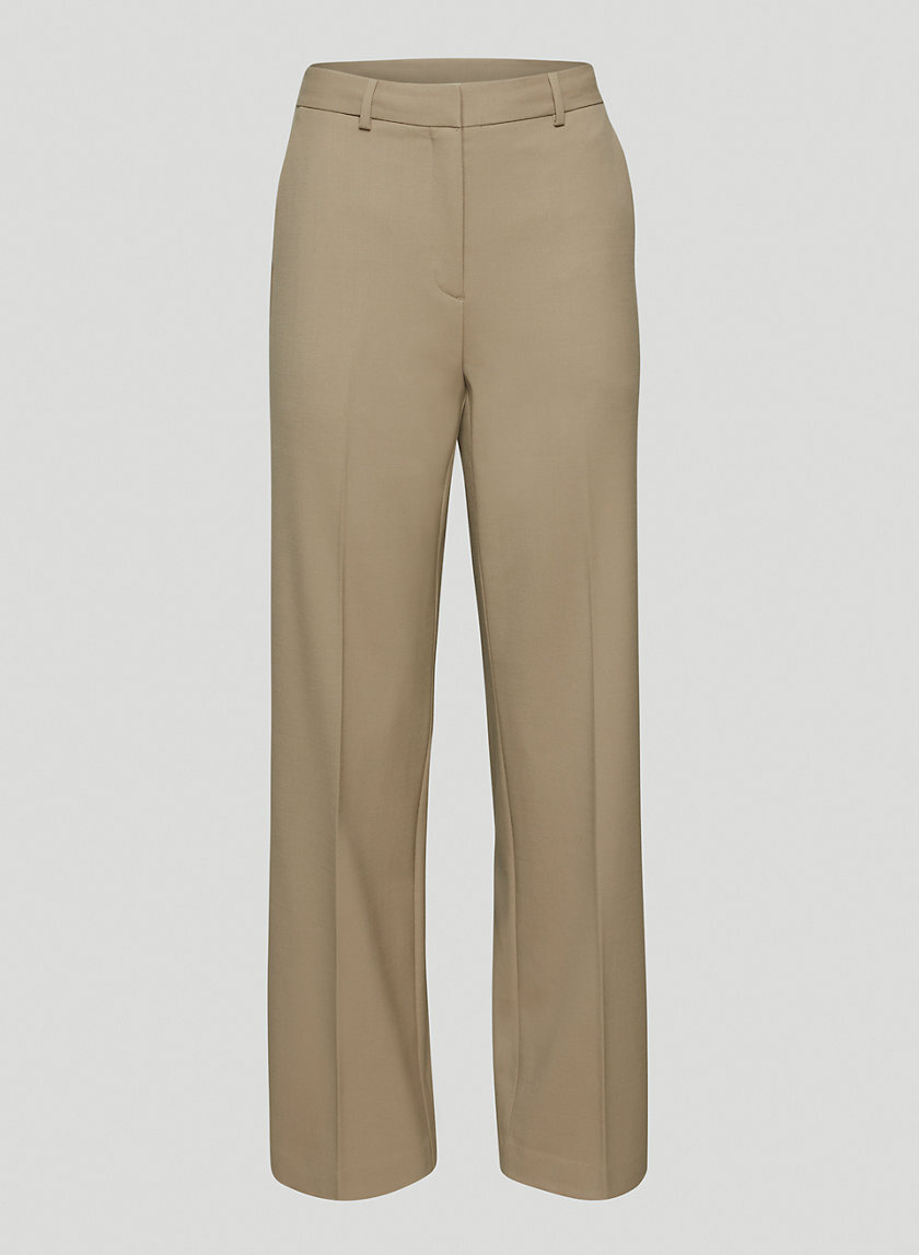 Agency Pant in Taupe Beige