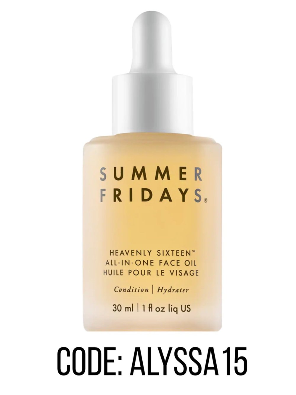 Summer Fridays Face Oil