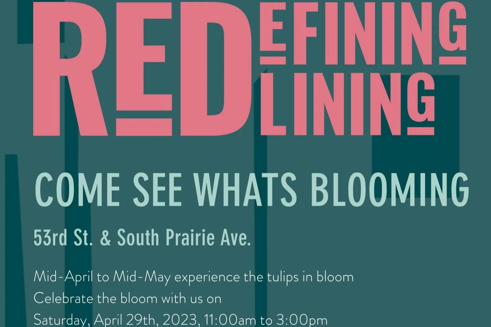 Redefining Redlining: Blooming in Bronzeville Celebration
