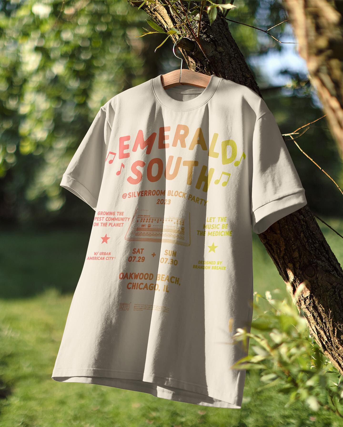 Catch us at the @silverroomblockparty this weekend! We&rsquo;ll be selling limited edition shirts designed by artist @bbreaux and asking you to share your thoughts about the meaning of wealth in our communities. 

Saturday and Sunday
July 28-29
Oakwo