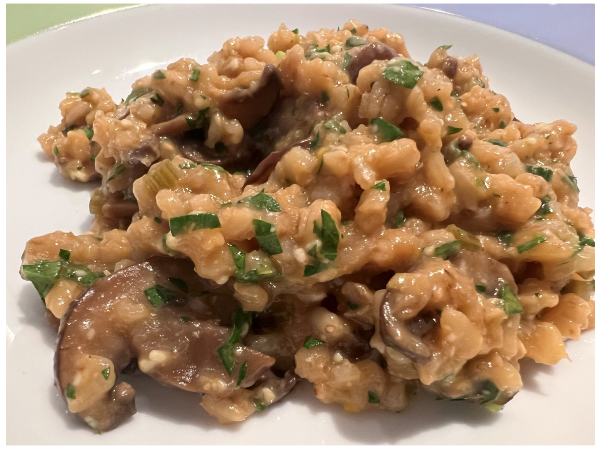 Recipe: Instant Pot Mushroom Rissoto