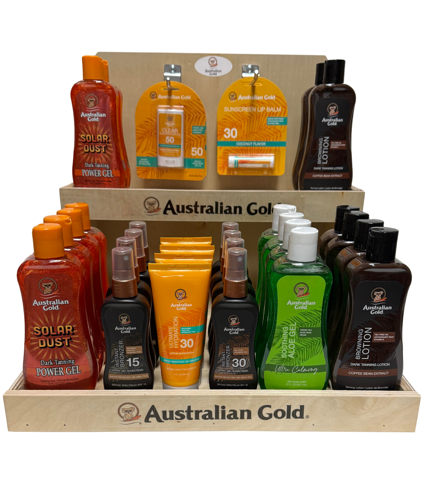 Australian Gold Tan Traveler Package